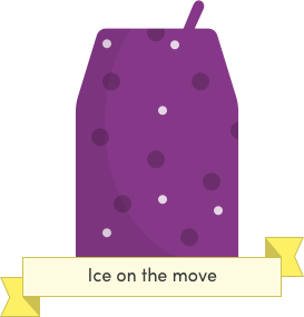 Ice on the move