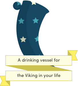 A drinking vessel for the viking in your life